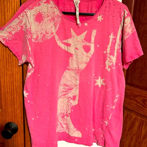 Magnolia Pearl Pink Celestial Short Sleeve Tee - Picture 1 of 5